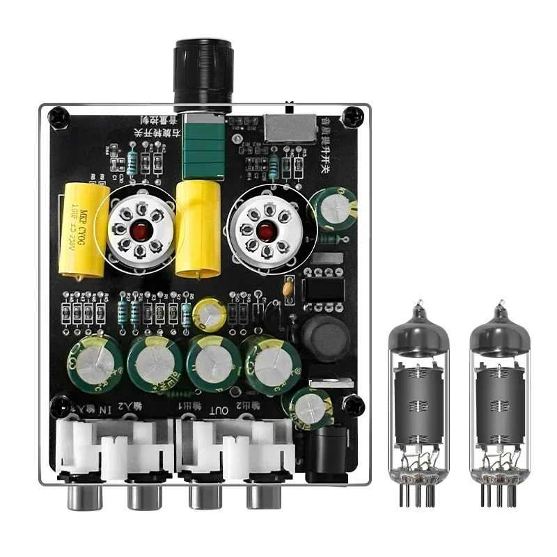 Home Cinema Installation - Préamplificateur à tubes 6K4 amélioré, amplificateurs