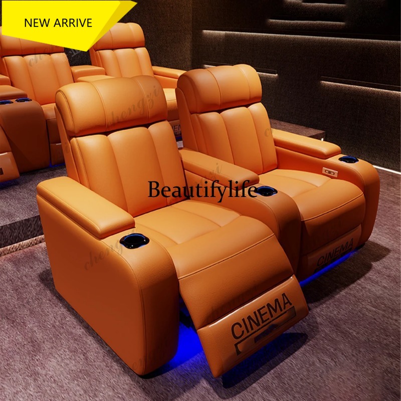 Home Cinema Led - Fauteuils de cinéma électriques inclinables en