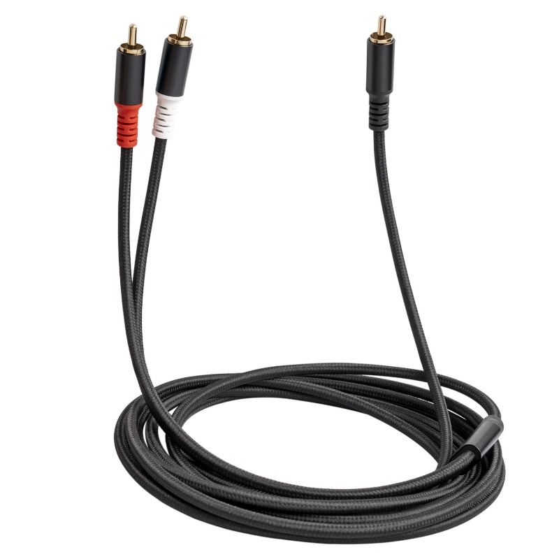 Home Cinema Installation - Câble Audio 1/2/3M 1 RCA mâle
