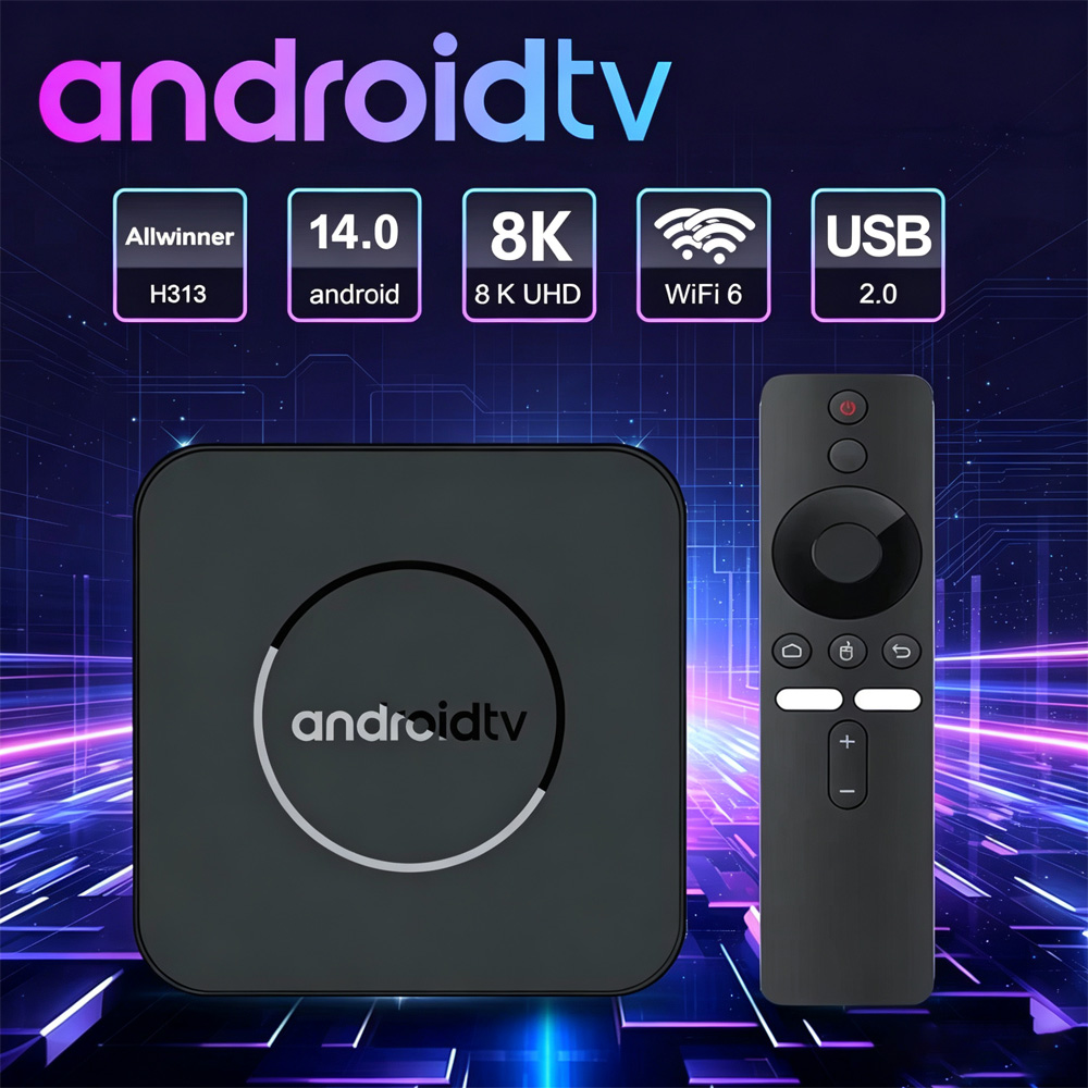 Boîtier TV Q3 Pro Android 14 8 - Home Cinema Media Player avis et prix
