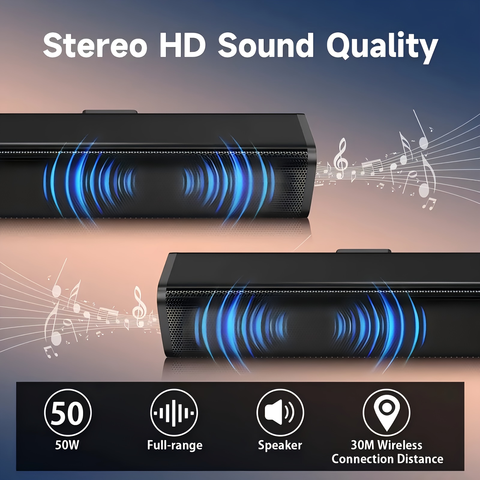 Barre de son cinéma Hi-Fi sans - Home Cinema With Wireless Rear Speakers avis et prix