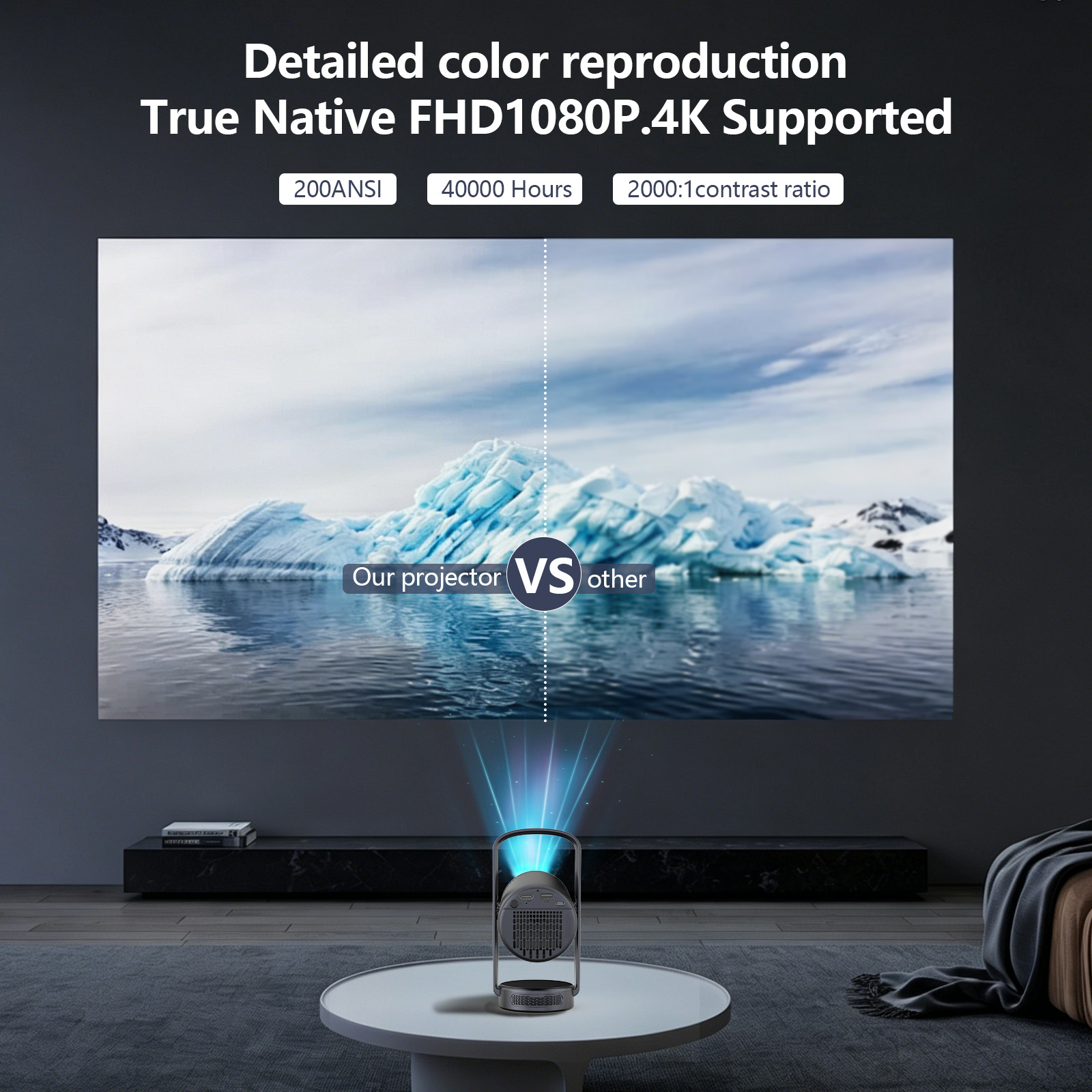 Nouveau projecteur intelligent - Home Cinema Entertainment avis et prix