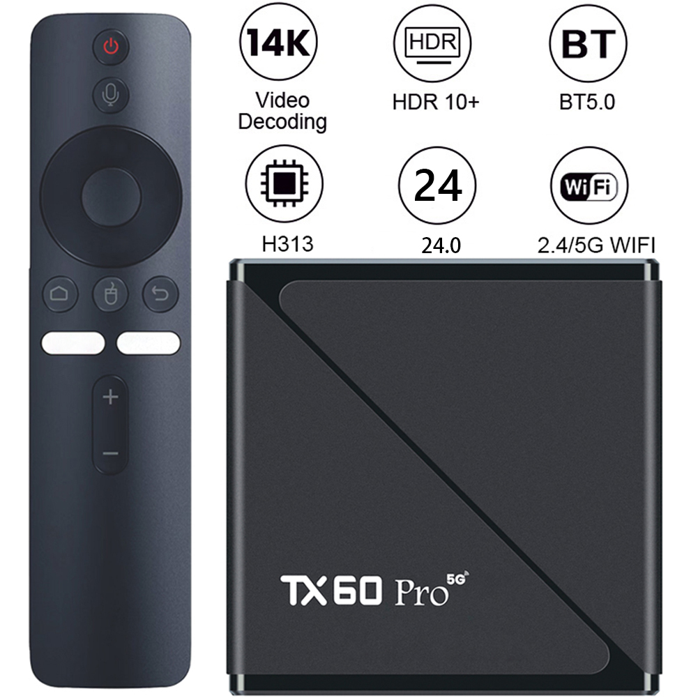 TX60 PRO Smart TV Box 16GB 256 - Home Cinema Media Player avis et prix