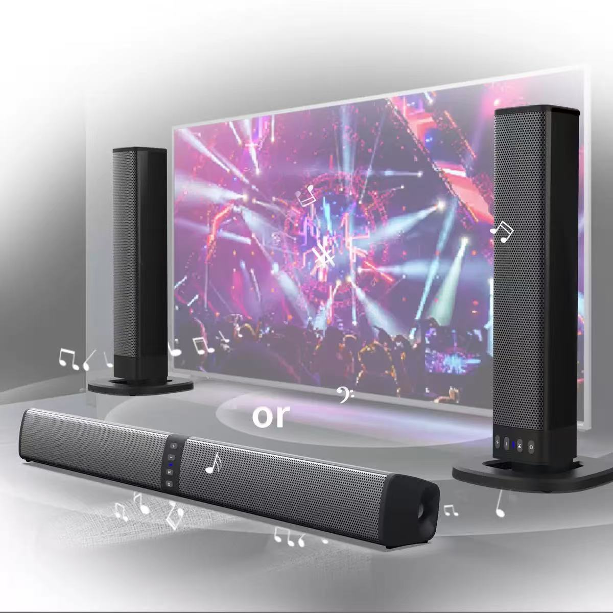 Haut-parleur Bluetooth, barre  - Home Cinema With Wireless Rear Speakers avis et prix