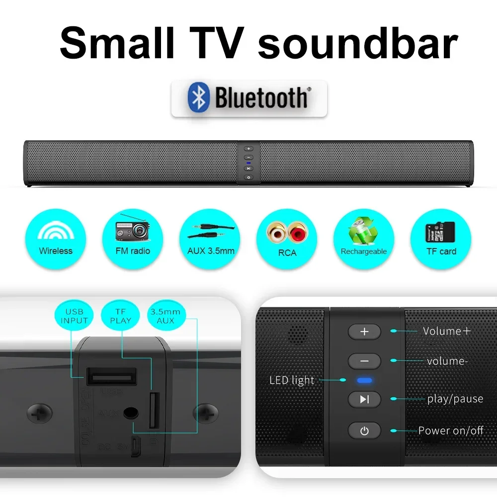 Haut-parleur Bluetooth, barre  - Home Cinema With Wireless Rear Speakers avis et prix