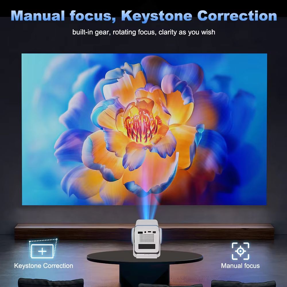 Projecteur DESS Android 13, Wi - Home Cinema Entertainment avis et prix