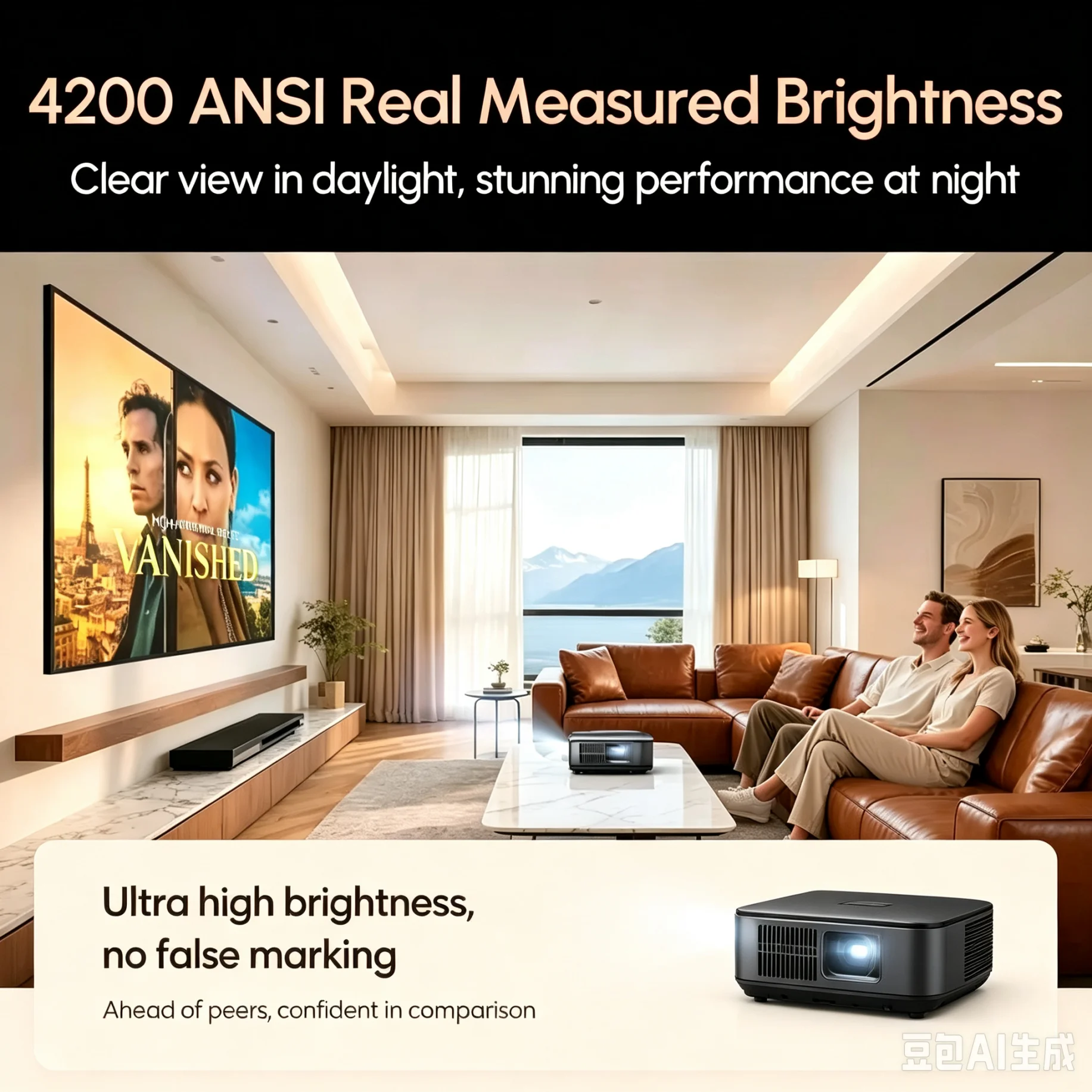 Projecteur officiel Google TV  - Home Cinema Entertainment avis et prix