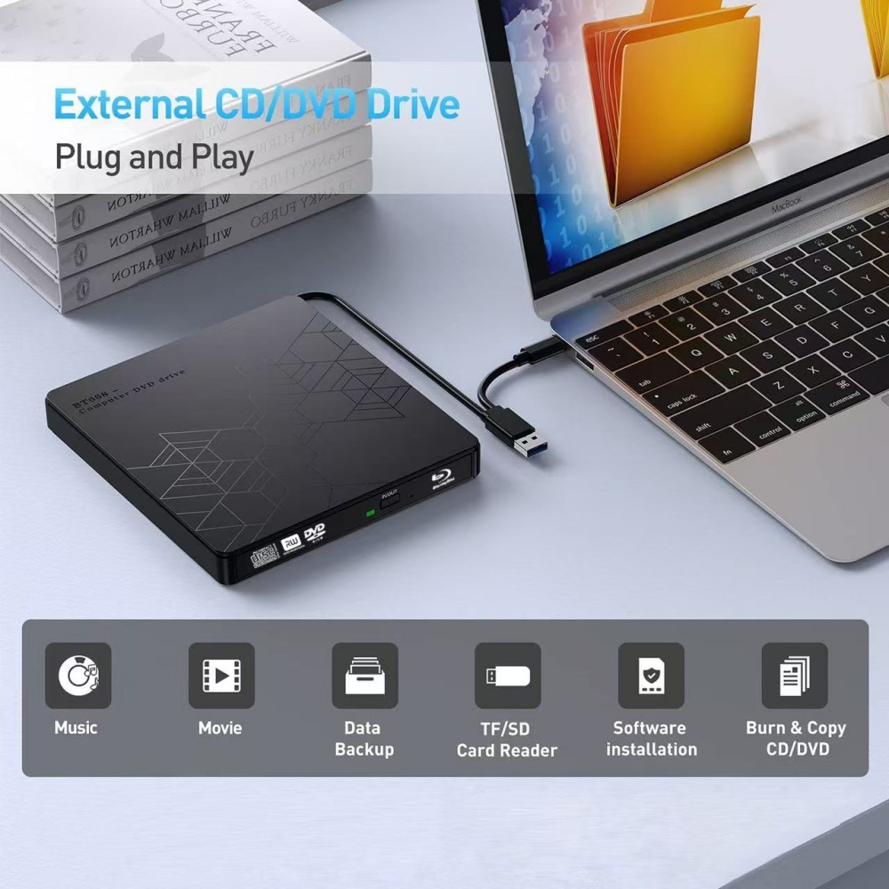 Lecteur Blu-ray externe 5 en 1 - Blu Ray Disc Player avis et prix