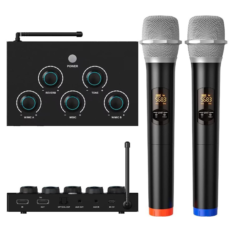Système de mixage de Microphon - Home Cinema With Wireless Rear Speakers avis et prix