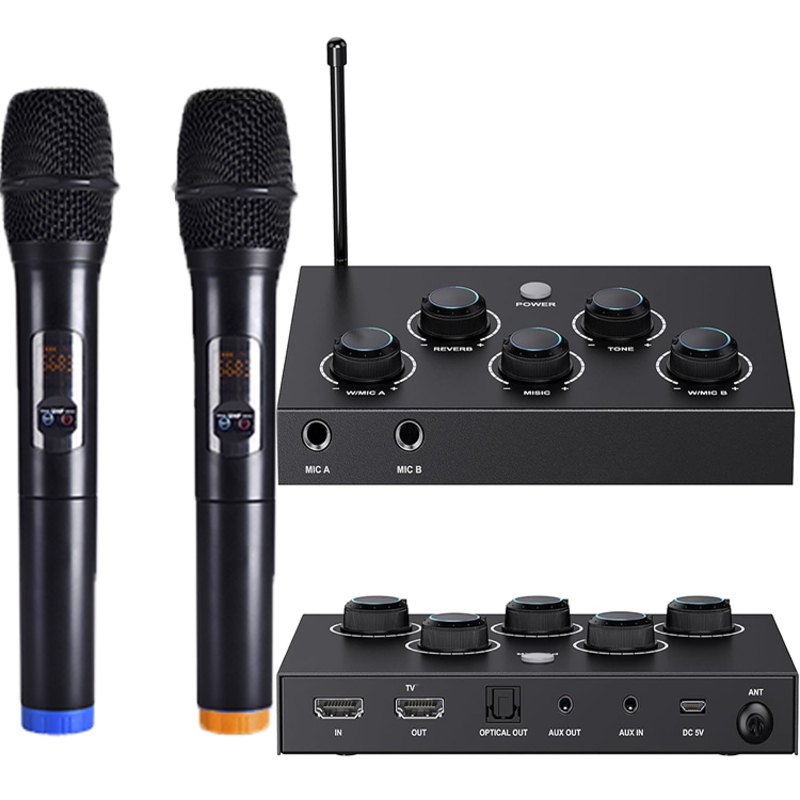 Système de mixage de Microphon - Home Cinema With Wireless Rear Speakers avis et prix