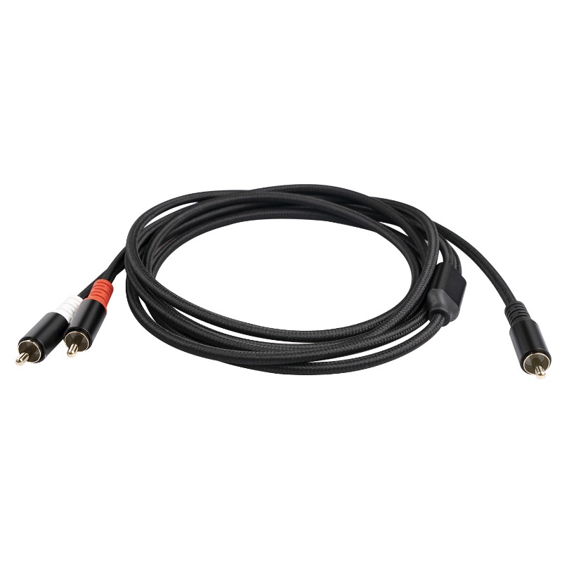 Câble Audio 1/2/3M 1 RCA mâle  - Home Cinema Installation avis et prix