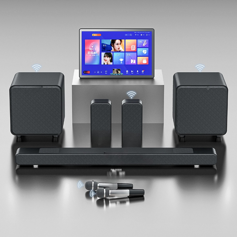 Téléviseur LCD, système stéréo - Home Cinema Karaoke Projector avis et prix