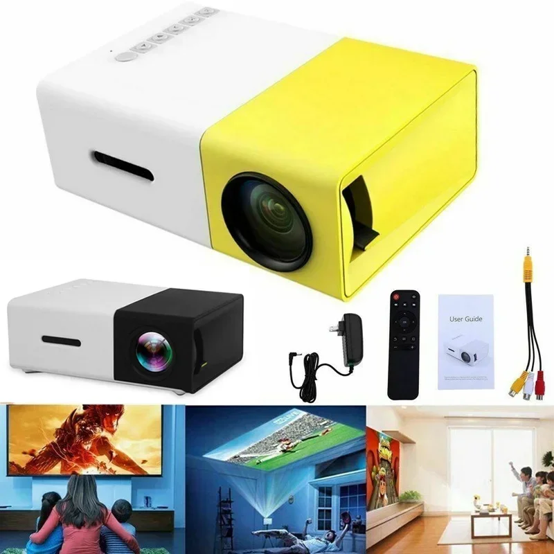 Nouveau mini projecteur LED YG - Home Cinema Media Player avis et prix