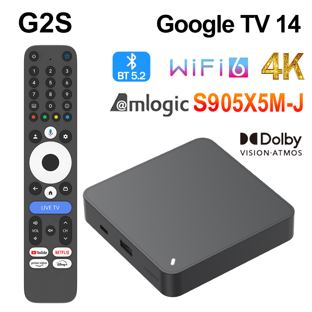 Boîtier TV G2S GTV GoogleTV 14 - Home Cinema Media Player avis et prix