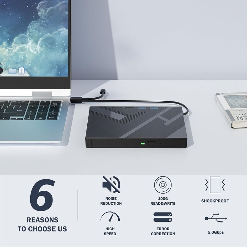 Lecteur Blu Ray externe 7 en 1 - Blu Ray Disc Player avis et prix