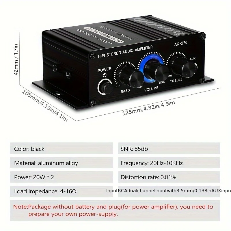 Mini amplificateur de puissanc - Home Cinema Installation avis et prix