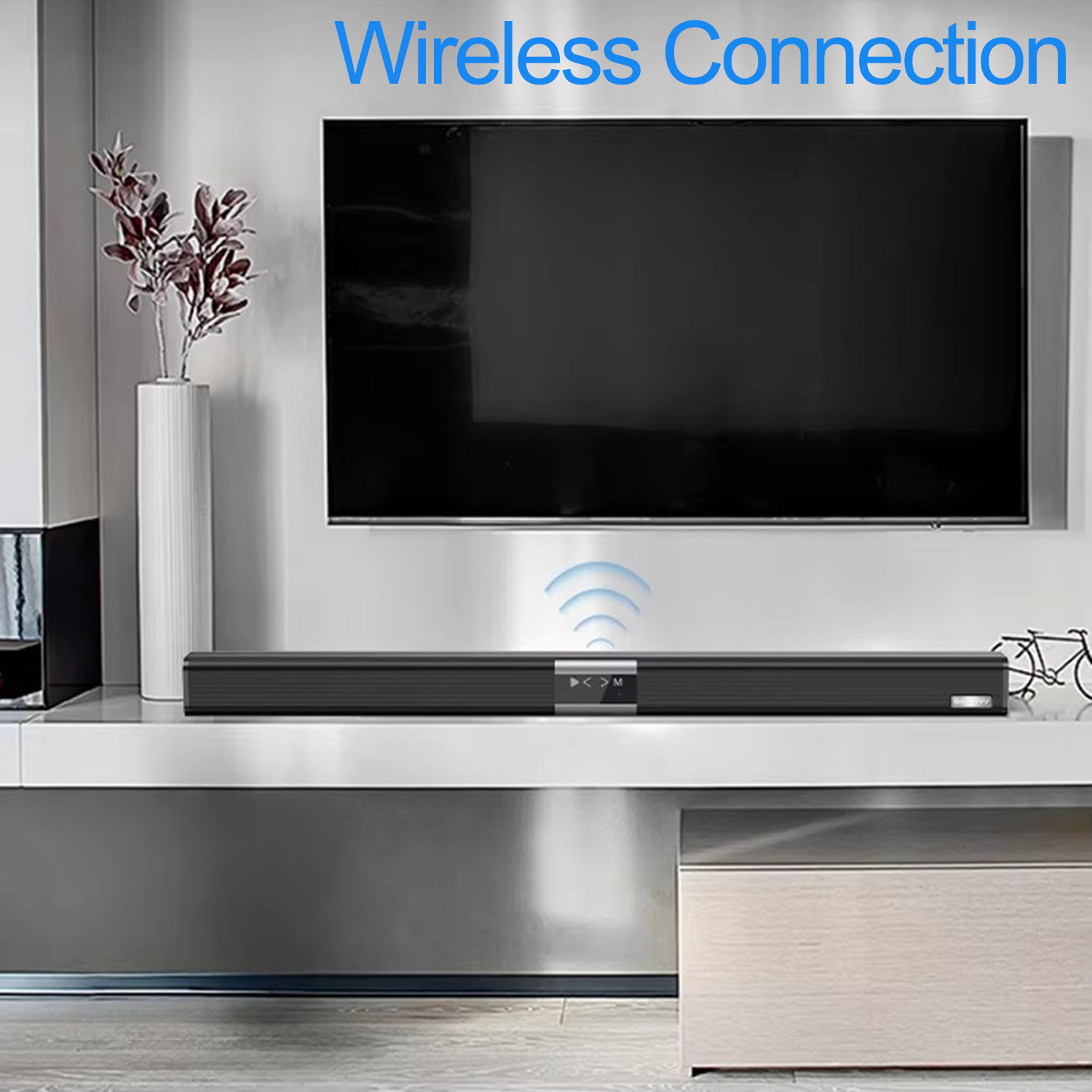 Barre de son sans fil, batteri - Home Cinema With Wireless Rear Speakers avis et prix