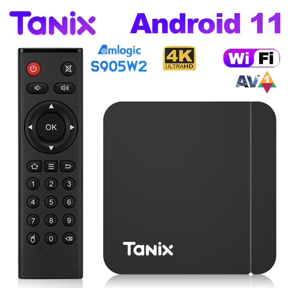 Boîtier TV Tanix W2 Android 11 - Home Cinema Media Player avis et prix
